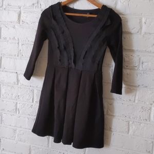 H&M black cocktail dress